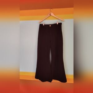 Big Bud Press Black Bell Bottoms M